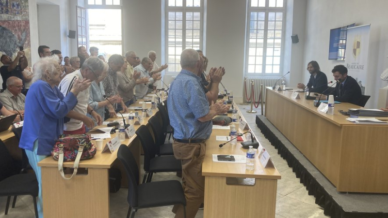 After “10 years and 3 months” at the head of the city of Beaucaire, mayor Julien Sanchez chaired his last municipal council