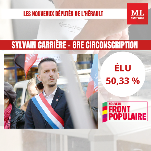 Legislative elections in Hérault: identity, political color, percentage of votes... who are the new deputies of the department ?