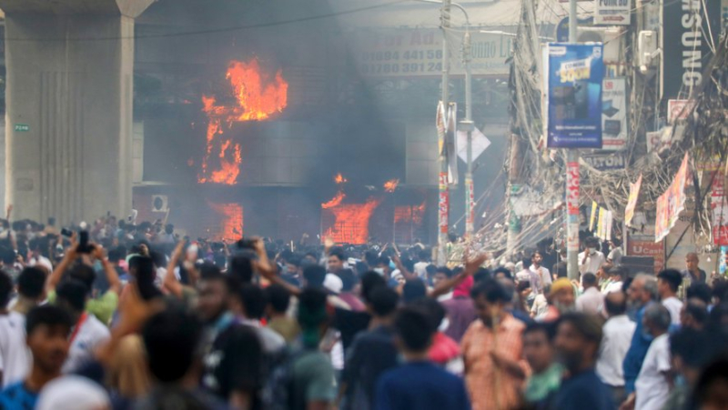 At least 105 dead in violent protests against quota system in Bangladesh, thousands injured