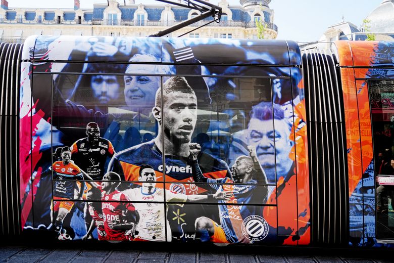 In photos: they have marked the history of Montpellier-Hérault and adorn the special anniversary tram for the club&#39;s 50th anniversary