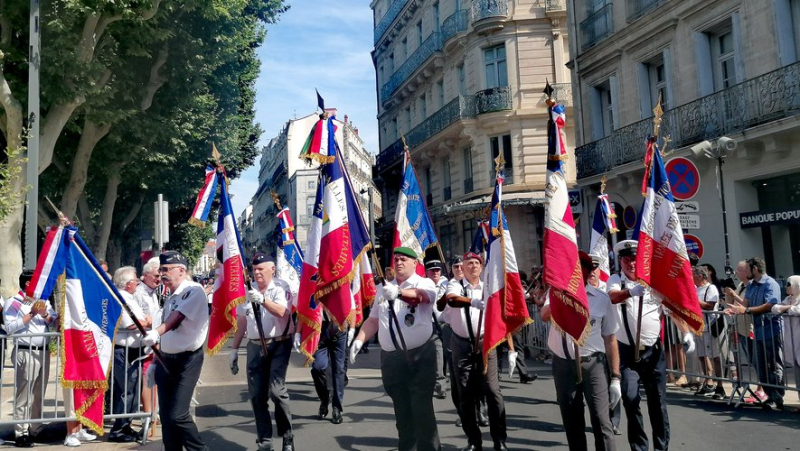 Sports associations, obliged by the Paris 2024 Olympic Games, opened the July 14 parade in Béziers