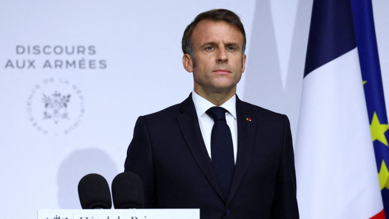 Macron considers “necessary” an “adjustment” of the army budget in 2025