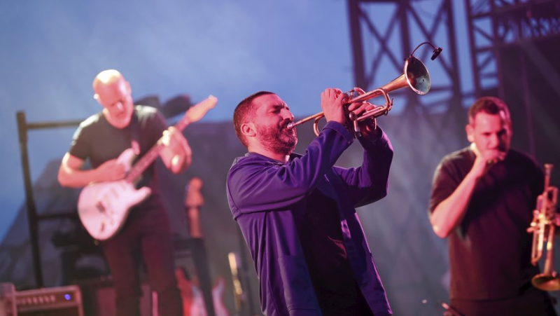 Ibrahim Maalouf, master class at the Théâtre de la Mer in Sète