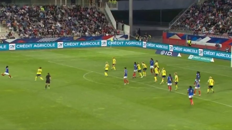 VIDEO. Sakina Karchaoui’s exceptional goal thanks to a strike from almost 30 meters on video