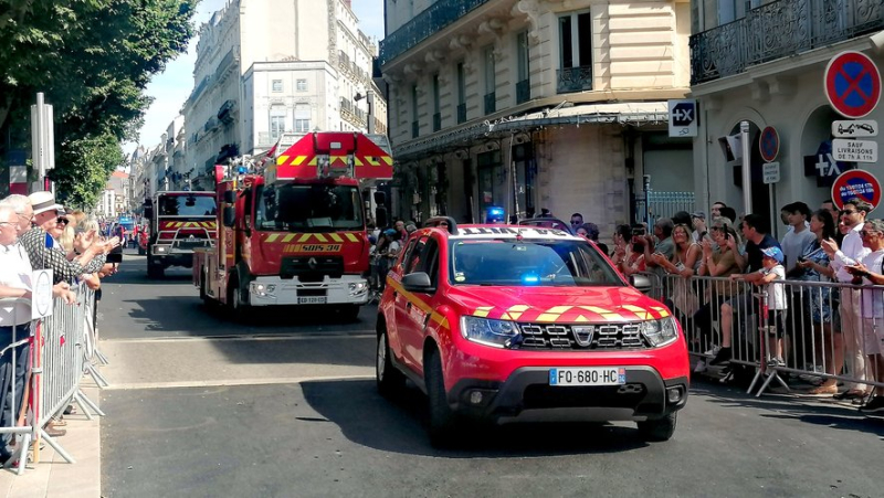 Sports associations, obliged by the Paris 2024 Olympic Games, opened the July 14 parade in Béziers