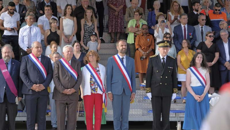 IN IMAGES, IN PICTURES. Relive the traditional taking of arms at Peyrou which opened the July 14 festivities in Montpellier