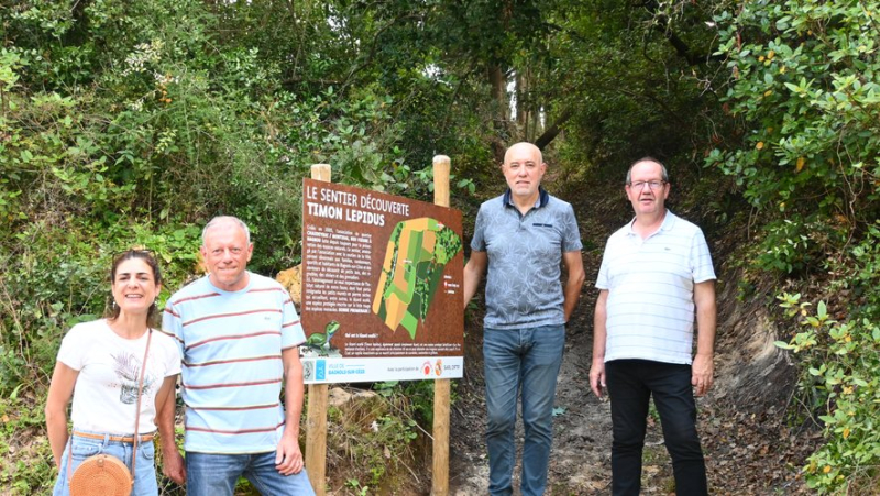 The Ben Vieure A Bagnou association reopens a forgotten path in Bagnols-sur-Cèze