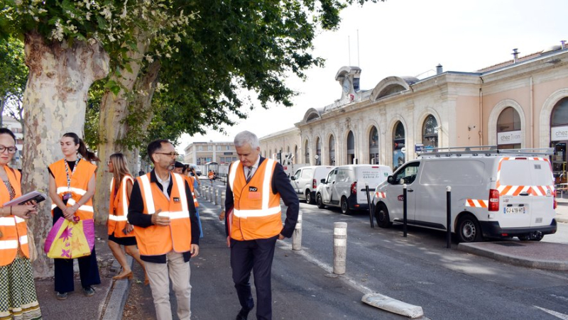 Béziers station: boost on the construction site of the multimodal exchange hub