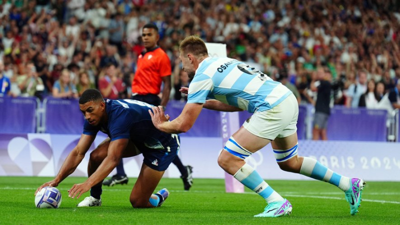 VIDEO. Relive the France - Argentina tries in the quarter-finals of the Paris 2024 Olympic Games, including that of Antoine Dupont