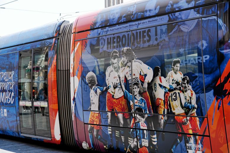 In photos: they have marked the history of Montpellier-Hérault and adorn the special anniversary tram for the club&#39;s 50th anniversary