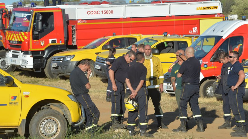 A firefighter killed, three others injured in the Gabian fire: a trial required against six officers including the former director of Sdis 34