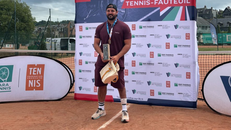 Wheelchair tennis: and three for Compsois Guilhem Laget