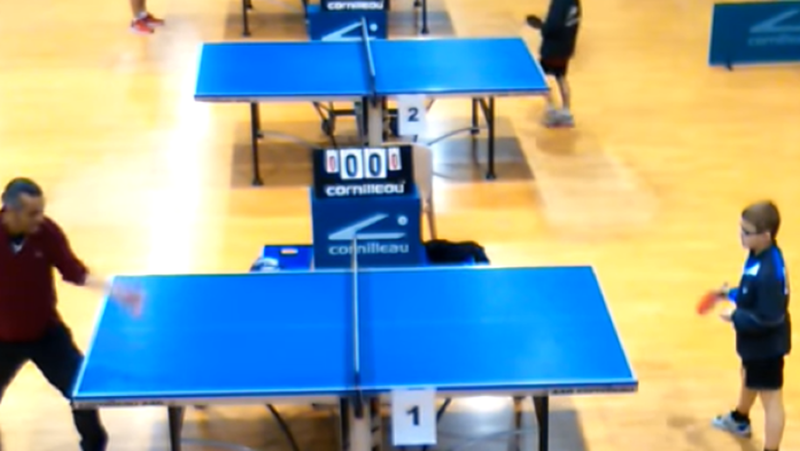 Quand les frères Lebrun brillaient déjà en 2015 au tournoi de tennis de table de Mèze