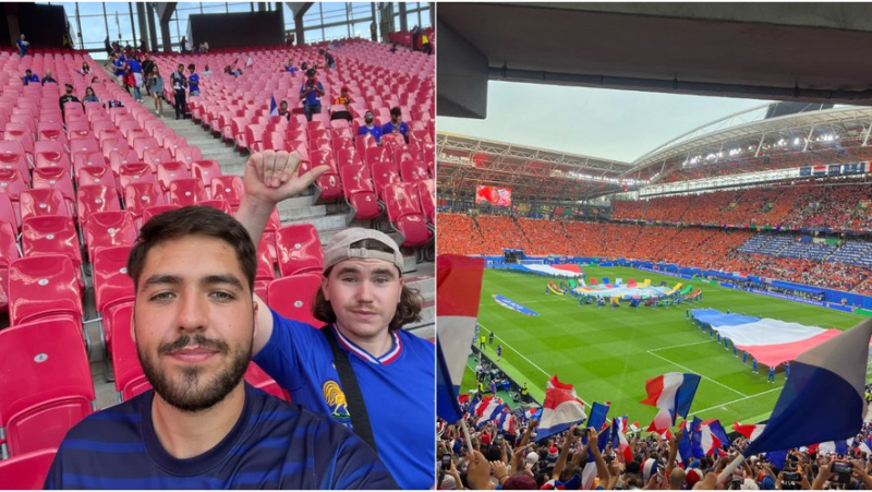 Euro 2024: “I had tears in my eyes during the Marseillaise”, says a Frontignan resident watching the Blues