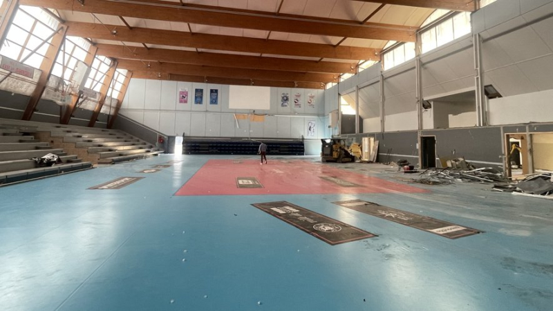 The Barrou sports hall in Sète closed, sports clubs looking for a new location one month before the start of the school year