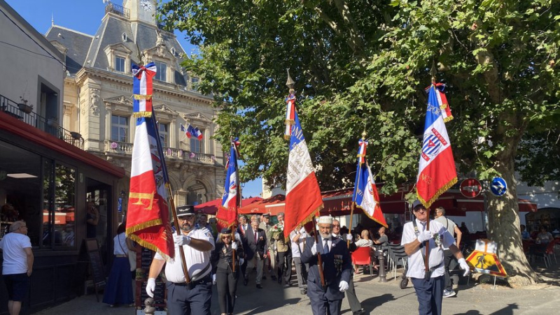 Bastille Day saw a big parade in the city