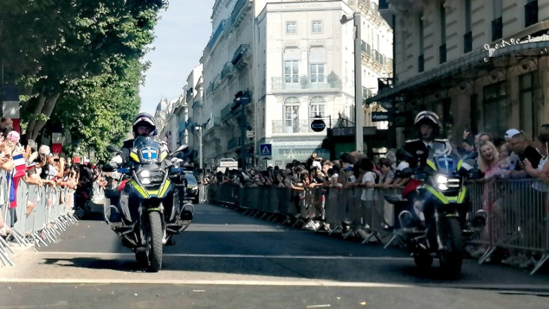 Sports associations, obliged by the Paris 2024 Olympic Games, opened the July 14 parade in Béziers