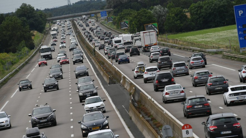 Holiday route: already nearly 1,000 kilometers of traffic jams recorded, traffic remains very difficult throughout the country