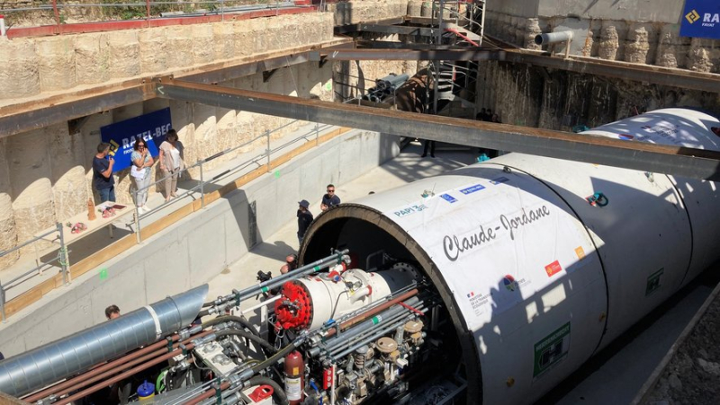 A new important step in the fight against floods reached in Nîmes with the baptism of the tunnel boring machine