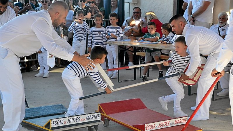 "C’est sa première compétition, il a trois ans" : à Sète, les petits jouteurs en action pour la 76e édition de la Saint-Pierre