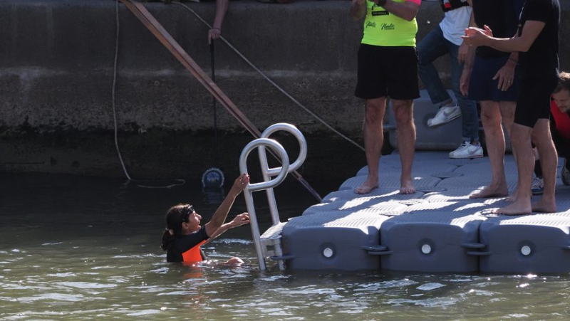 Paris 2024 Olympics: Seine water quality was degraded when Paris Mayor Anne Hidalgo went swimming