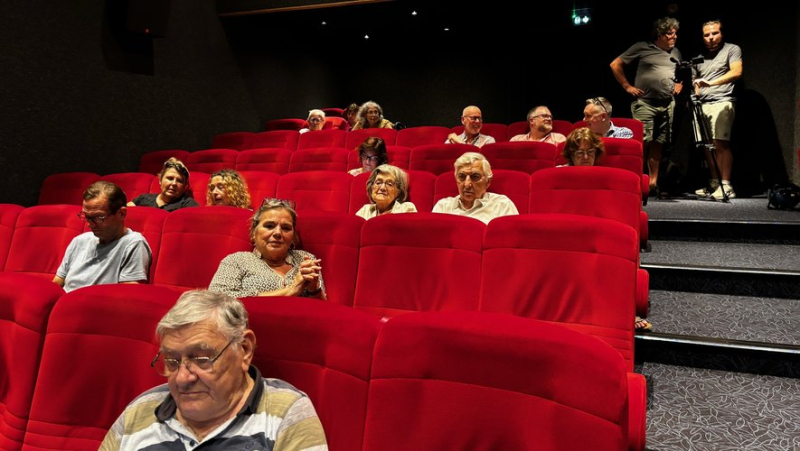 L’émotion pour la projection du Guépard au Sémaphore après l'annonce de la mort d'Alain Delon