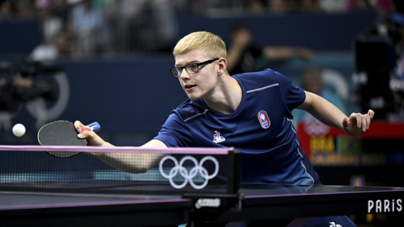 Paris 2024 Olympics: the crazy point scored by Félix Lebrun in the semi-final of the table tennis team tournament against China