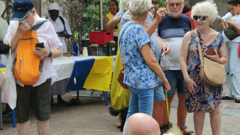 La bénédiction des chiens et de leurs maîtres, un temps fort des célébrations de la saint Roch ce vendredi 16 août à Montpellier