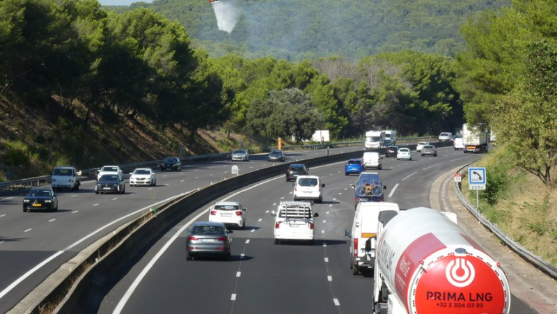 Le feu se déclare à Vergèze, tout près de l’autoroute A9, 31 pompiers engagés pour le circonscrire