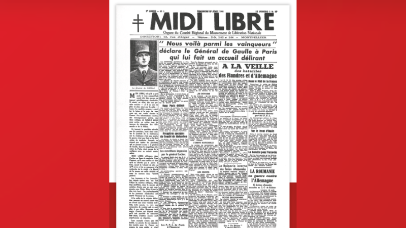 80 YEARS OF MIDI LIBRE. Midi Libre celebrates its 80th anniversary this Tuesday, August 27, 2024: a story of lives