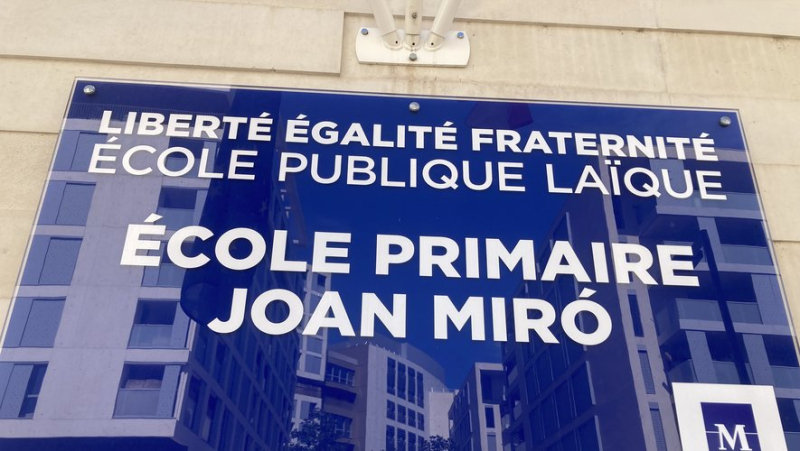 "It&#39;s better to say it": the message "Secular public school" is now displayed on all the facades of schools in Montpellier