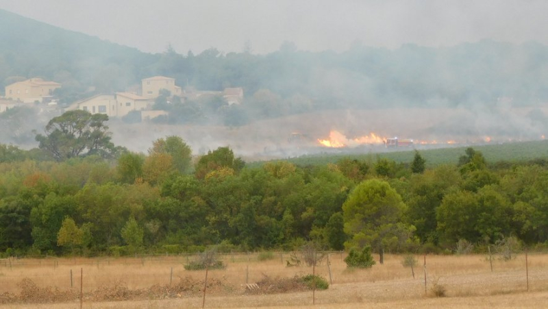 Un feu de palettes se propage à la végétation : six hectares partent en fumée à La Boissière, au nord ouest de Montpellier