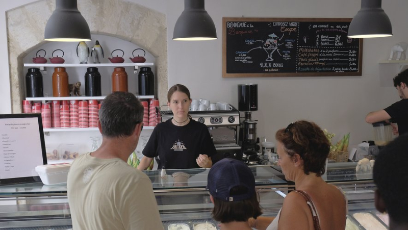 Pistachio ice cream, orange basil or even fougasse from Aigues-Mortes… we go to meet these frozen dessert artisans in Montpellier