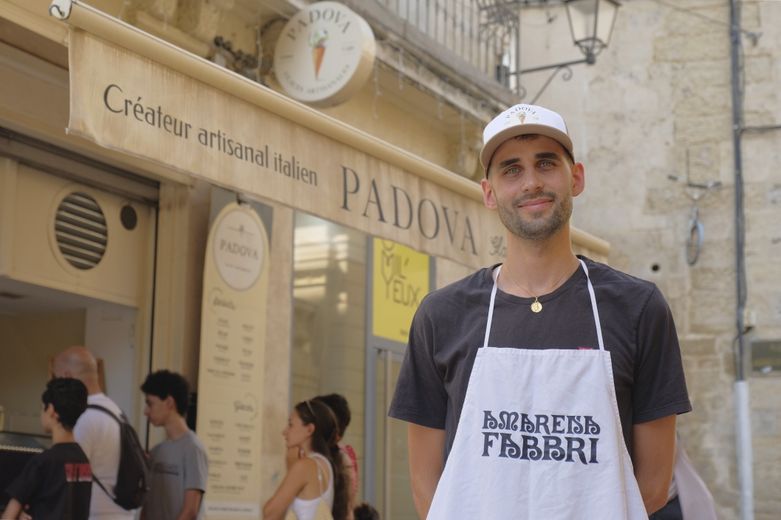 Pistachio ice cream, orange basil or even fougasse from Aigues-Mortes… we go to meet these frozen dessert artisans in Montpellier