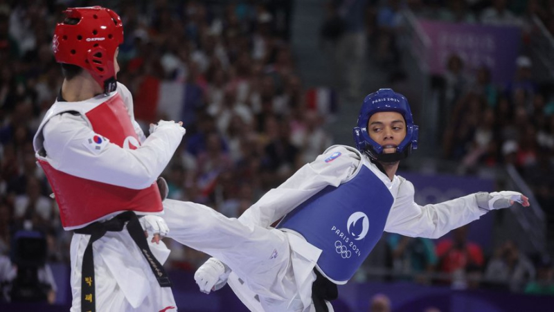 Paris 2024 Olympics: Following his opponent&#39;s withdrawal, Frenchman Cyrian Ravet wins bronze medal in taekwondo