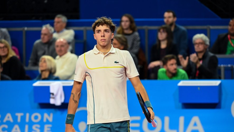 Tennis: Montpellier&#39;s Arthur Cazaux loses in three sets and is eliminated in the second round of the US Open