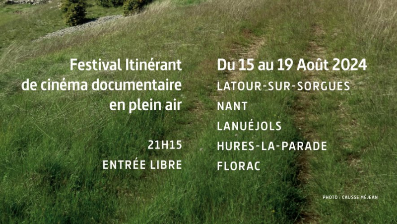 Les Chemins du Doc: open-air cinema on the Grands Causses road