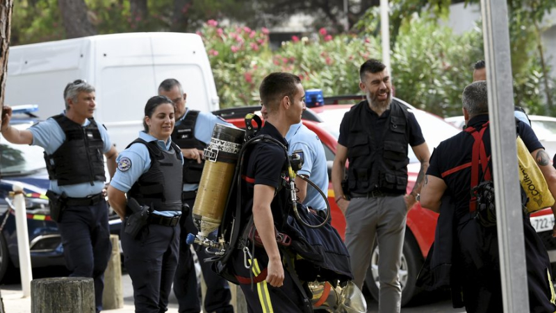 Fire in front of the synagogue in La Grande-Motte: weapon around the waist, keffiyeh, flight... what video surveillance reveals about the suspect