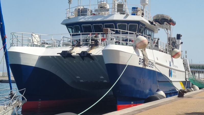 Who are these scientists who are boarding the Ifremer oceanographic vessel from Sète ?