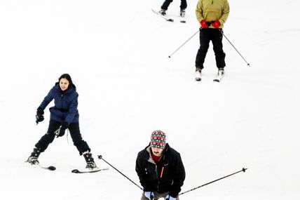 "It&#39;s not very eco-friendly": a ski resort in a Madrid shopping centre still attracts people even in the middle of summer