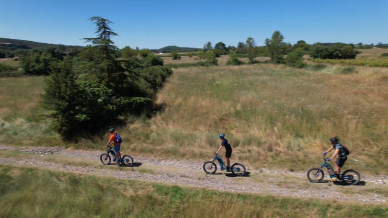 “It’s really nice and it’s a feast for the eyes”: the electric scooter, another way to discover the Gard landscapes