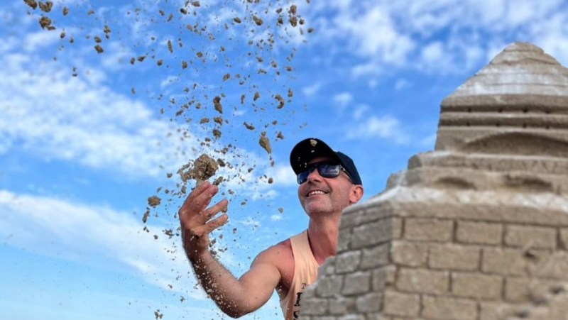 À Marseillan, un concours de château de sable pour "être mieux dans sa peau"