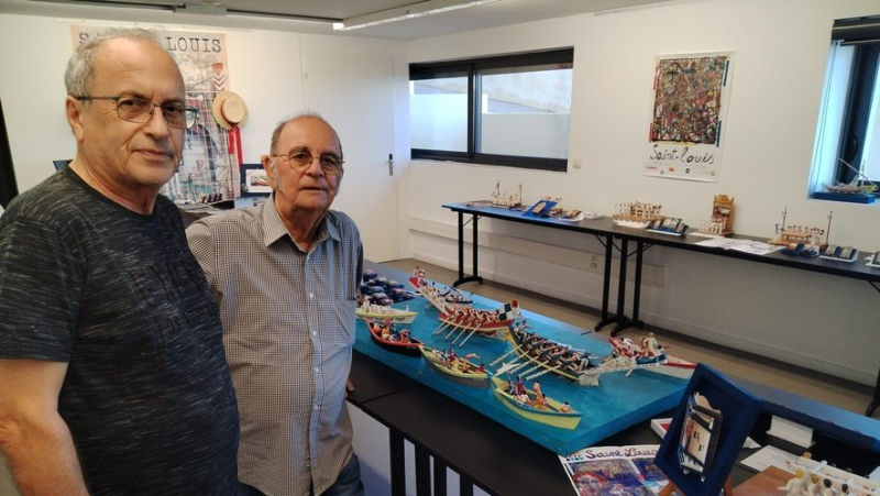 At the Sète Sea Museum, the Izoird-Di Isernia tandem exhibits its boats, jousters and bulwarks made of wood or paper