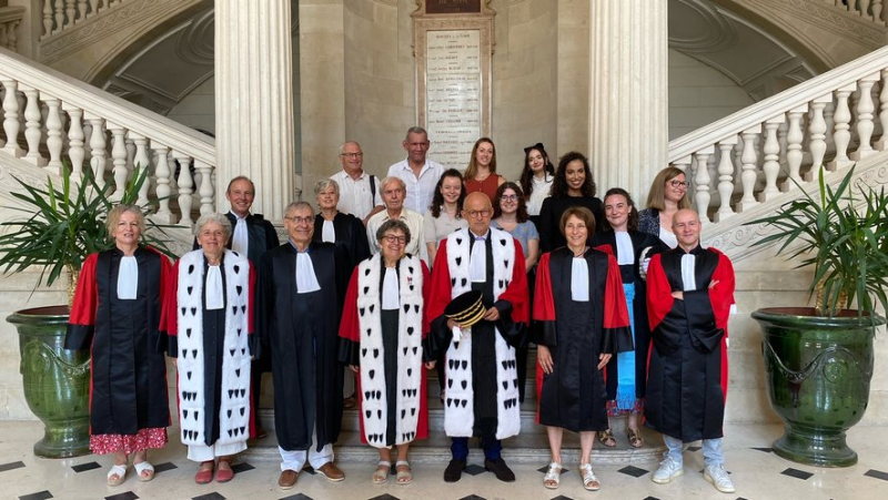 Swearing-in at the Nîmes Court of Appeal: new honorary magistrates, legal assistants