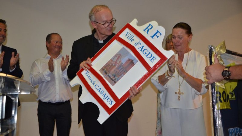 Agde: tears and gratitude for the departure of Father Yannick Casajus