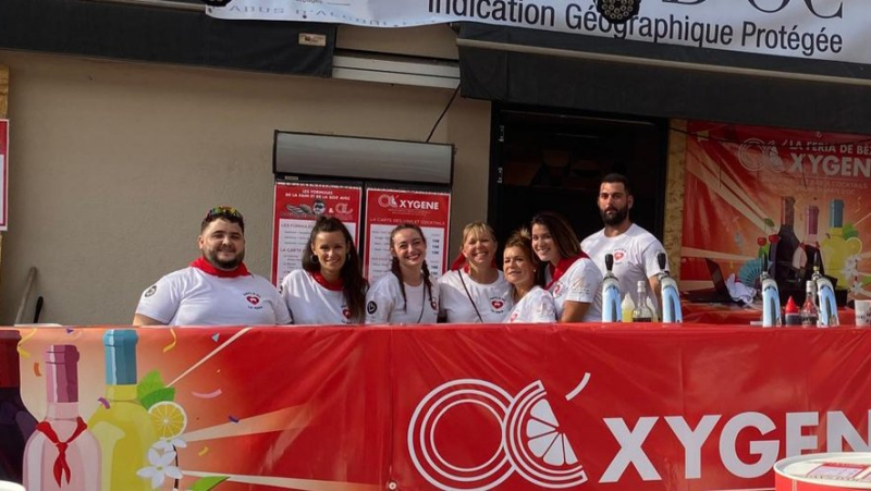 Feria de Béziers 2024: the Oc’xygène bodega serves Pays d’Oc IGP wines to refresh party-goers