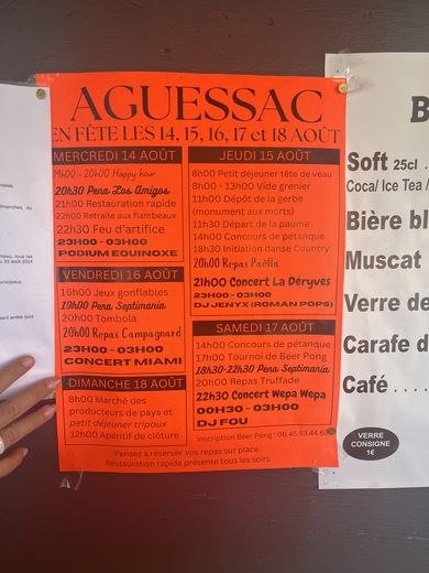 Between tradition and new winds, the Aguessac festival committee is preparing