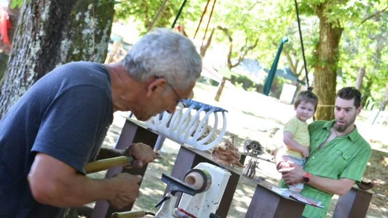 Two intense days of woodturning in the Gard Cévennes: what we know about the programme