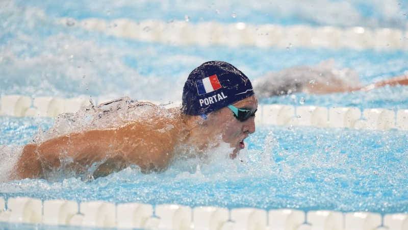 Paris 2024 Paralympic Games: Alex Portal wins bronze in para swimming in the 100m backstroke, his second medal