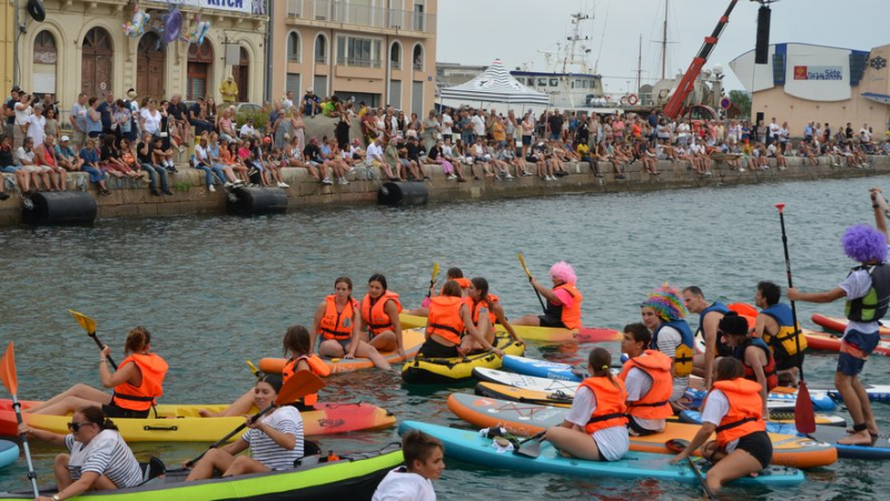 Fête de la Saint-Louis à Sète : pour la Royale Kitch, les spectateurs étaient cheucheu synchronisés